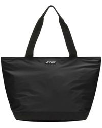 K-Way - Schwarze tote tasche mod. clere - Lyst
