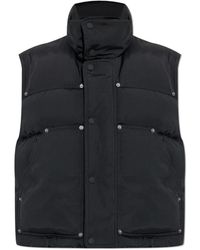 DSquared² - Jassen ,Zwart ,Katoen Vest Met Logo - Lyst