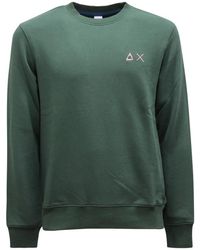 Sun 68 - Sweatshirt Met Ronde Hals - Lyst