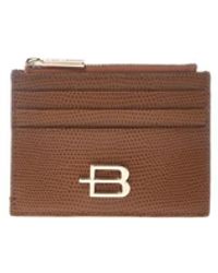 Baldinini - Kartenhalter Mit Eidechsenmuster - Lyst