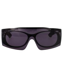McQueen - Accessoires ,Zwart ,Stijlvolle Zonnebril Am 0489S Voor De Zomer - Lyst