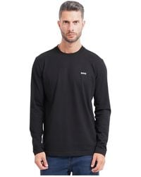 BOSS - Long Sleeve Tops - Lyst