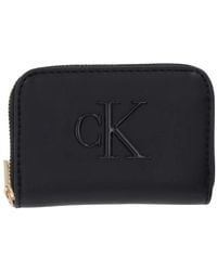 Calvin Klein - Schlanke Geldbörse Mit Reißverschluss - Lyst