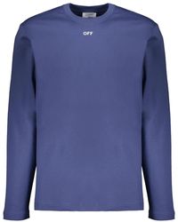 Off-White c/o Virgil Abloh - Long Sleeve Tops - Lyst