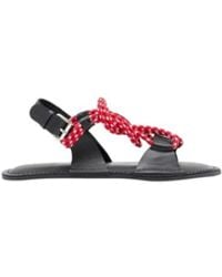 Plan C - Flat Sandals - Lyst