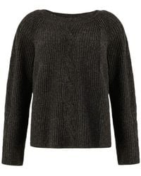 D.exterior - Round-Neck Knitwear - Lyst
