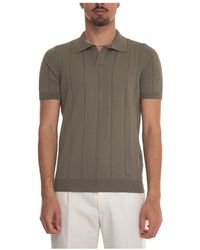 Gran Sasso - Jersey Polo Met Elastische Taille - Lyst