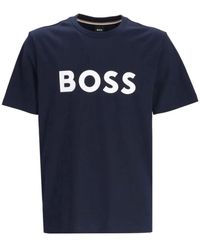 BOSS - T-shirt alla moda tiburt 354 - Lyst