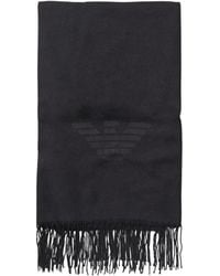 Emporio Armani - Winter Scarves - Lyst