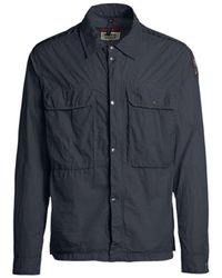 Parajumpers - Nylon Poplin Overshirt Mit Polyurethan-Beschichtung - Lyst