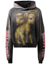 HELLSTAR - Hoodies & Sweatvesten ,Zwart ,Hstar Hoodie - Lyst