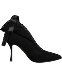 Dolce & Gabbana - Stretch Jersey Booties - Lyst
