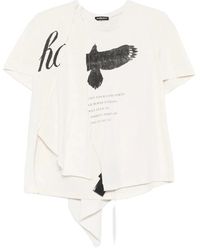 Ann Demeulemeester - Stijlvol T-Shirt B0013468 Fa697 003 - Lyst