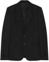 Givenchy - Jassen ,Zwart ,Wol Giv Jacket E26 - Lyst
