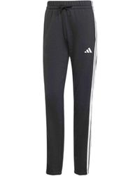 adidas - Essentials 3-Stripes French Terry Cuffed Broek - Lyst
