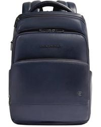 Piquadro - Personalisierbarer Laptop-Rucksack 14" - Lyst
