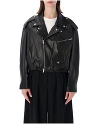 S.w.o.r.d 6.6.44 - W.O.R.D 6.6.44, ,Jassen ,Zwart ,Leer Chiodo Elastic - Lyst