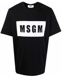 MSGM - T-Shirts - Lyst
