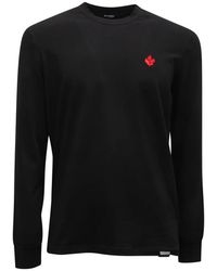 DSquared² - Tops ,Zwart ,T-Shirts - Lyst