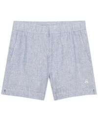 Brooks Brothers - Marine leinen shorts,türkise leinen shorts,rosa leinenshorts - Lyst