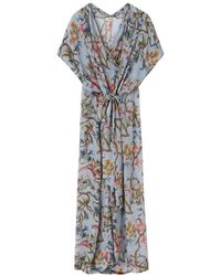 Rodebjer - Olympia Wrap Caftan Jurk - Lyst