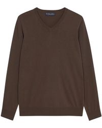 Brooks Brothers - V-Neck Knitwear - Lyst