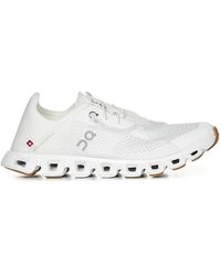 On Shoes - Zapatillas blancas de malla con amortiguación cloud tec® - Lyst