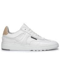 van Bommel - Schoenen ,Wit ,Leer Floris Sport Printed Leather Sneaker - Lyst