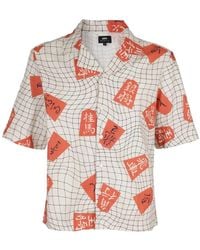 Edwin - Overhemden ,Veelkleurig ,Katoen Klassieke Shogi Shirt - Lyst