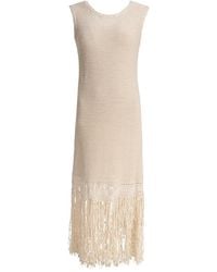 Sandbeige - Knitted Dresses - Lyst