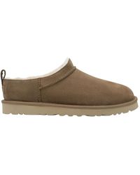 UGG - Schoenen ,Bruin ,Suède Classic Micro - Lyst