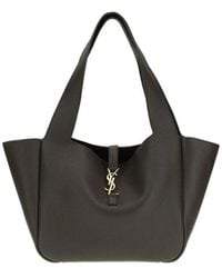 Saint Laurent - Bea Leder Schultertasche - Lyst