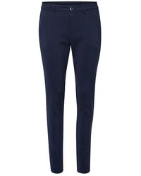 Kaffe - Broeken ,Blauw ,Katoen Midnight Marine Vera Pant Pants - Lyst