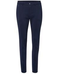 Kaffe - Broeken ,Blauw ,Katoen Midnight Marine Vera Pant Pants - Lyst