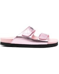Palm Angels - Shoes > flip flops & sliders > sliders - Lyst