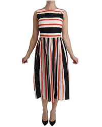 Dolce & Gabbana - Midi Dresses - Lyst