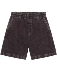 Carhartt - Korte Broeken ,Paars ,Katoen Reynold Short - Lyst