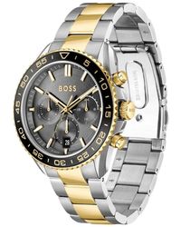 BOSS - Accessoires ,Geel ,Runner Horloge - Lyst