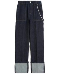 Max Mara - Jeans ,Blauw ,Katoen Onorata Wide Jeans - Lyst