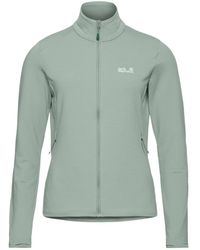 Jack Wolfskin - Fitness ,Groen ,Wol Litestride Fz Jacket - Lyst
