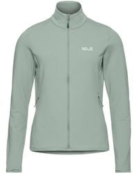Jack Wolfskin - Fitness ,Groen ,Wol Litestride Fz Jacket - Lyst