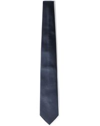 Franzese Collection - Accessoires ,Blauw Zijden Smoking Bruidegom Stropdas - Lyst