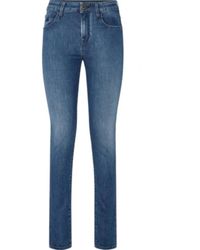 Jacob Cohen - Slim kimberly jeans denim nero - Lyst