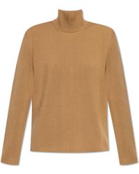 Etro - Truien & Vesten ,Bruin ,Wol Wollen Coltrui - Lyst