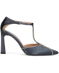 Alberta Ferretti - Eleganter Schuh Mit Hohem Absatz Und Riemchen - Lyst