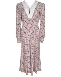 Alessandra Rich - Midi Dresses - Lyst