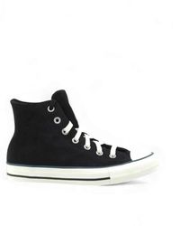 Converse - Schoenen ,Zwart ,Leer Chuck Taylor All Star Contrast Suede - Lyst