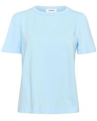 Soaked In Luxury - Puff tee top nantucket breeze - Lyst