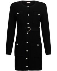 Liu Jo - Elegantes Nero Kleid Aw25 - Lyst