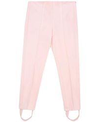 Lardini - Pantaloni stile cavallerizza in rosa - Lyst